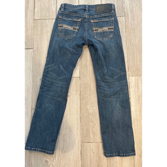 Rock & Roll Revolver Jeans Mens 28x30 Blue SLIM Straight Leg Denim - Picture 3 of 12